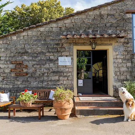 With Swimming Pool Immersed In The Typical Tuscan Countryside Just 5 Minutes From Massa Marittima Aparthotel Podere Pian Mucini